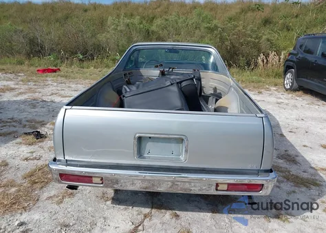 1986 Chevrolet El Camino from USA, damaged, VIN 3GCCW80Z2GS901172